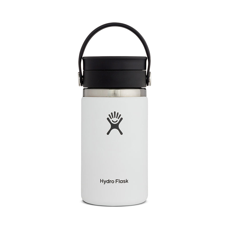 Shop Hydro Flask 354ml/12oz Reusable Coffee Cup with Flex Sip Lid - White Online Australia | Benny's Boardroom