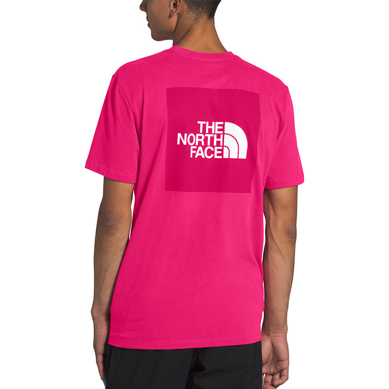 Shop The North Face Men's Red Box Tee Shirt in Mr Pink – OUTERBOUND