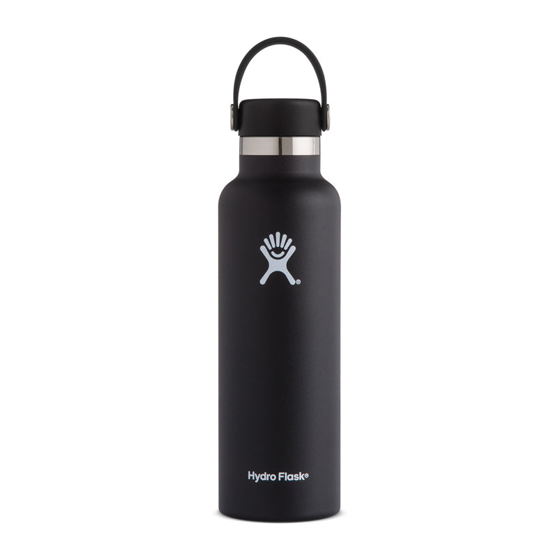  Shop Hydro Flask 620ml Reusable Water Bottle - Black | Benny's Boardroom