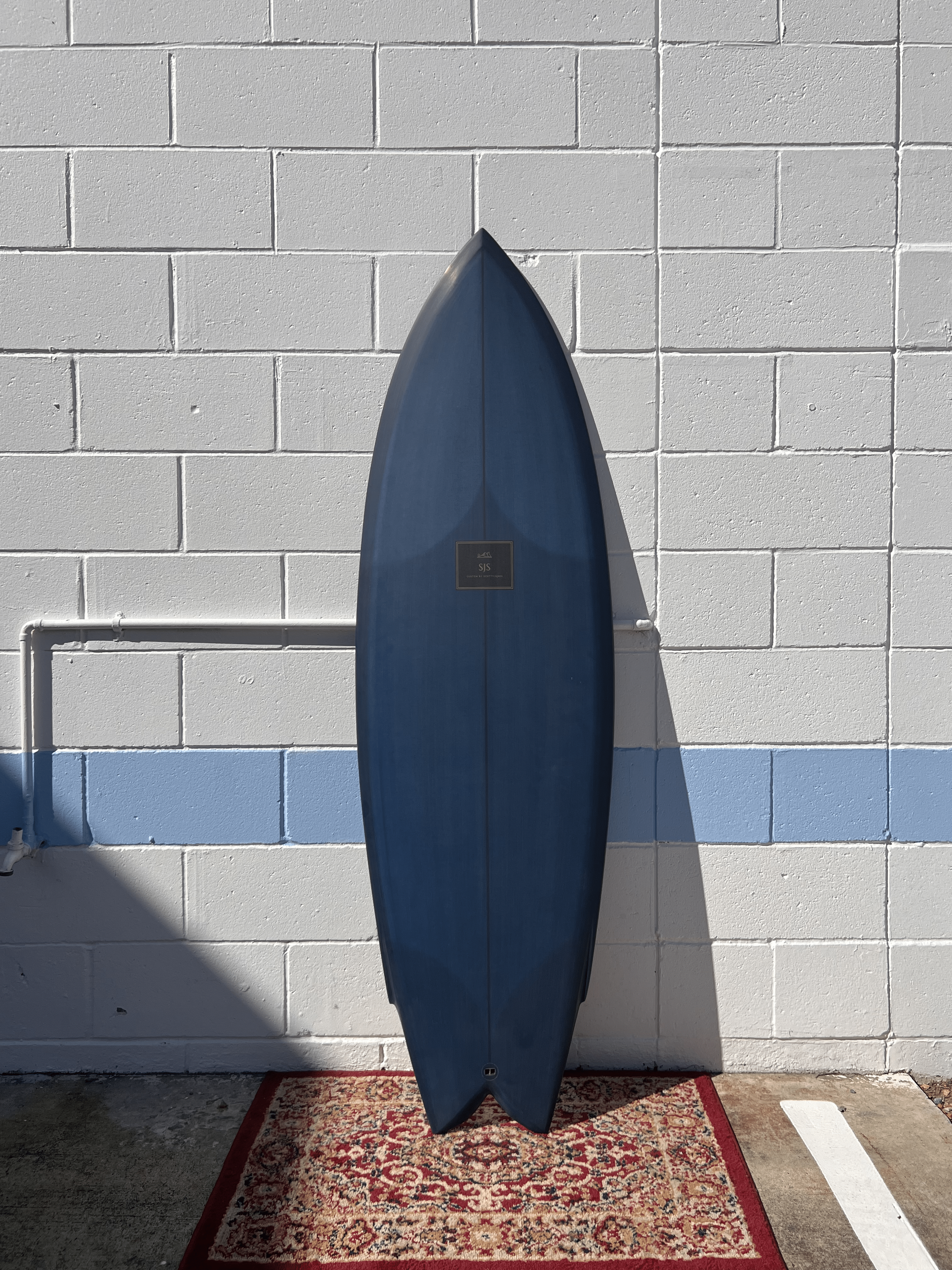 Outerbound SJS Customs Rocket 5 9 Blue Twin Trailer OUTERBOUND